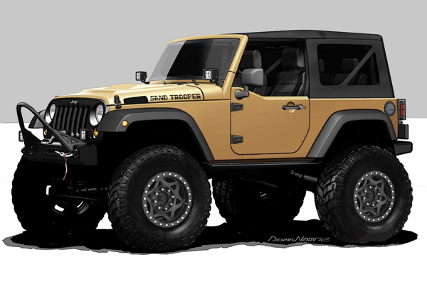 Mopar ���������� Jeep Wrangler Sand Trooper